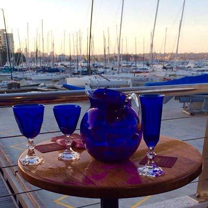 Mario Luca Giusti Mario Luca Giusti Set 6 Dolce Vita Water Glass Turquoise