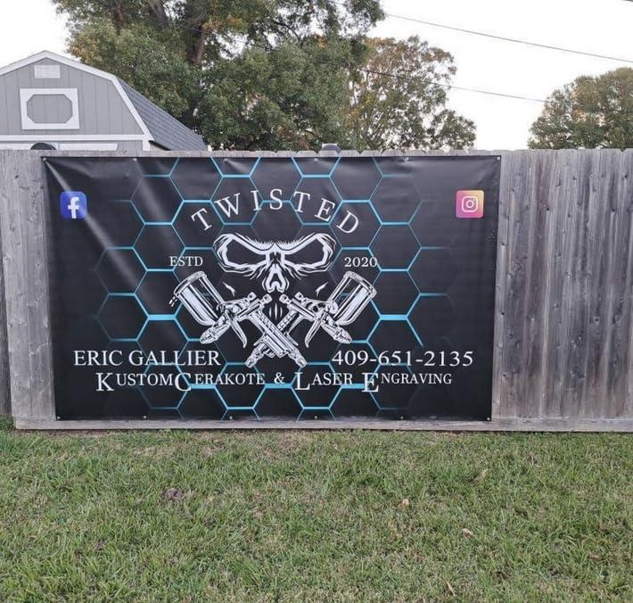 J+M Prints Personalized Custom Vinyl Banner Printing Indoor or Outdoor use Printed Business Event Birthday Party Large Custom Vinyl Banner for Party Decoration (Banner WITH hem, 36x24in(3x2ft))