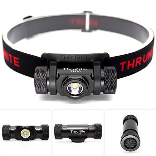 ThruNite ThruNite TH20 520 Lumen CREE XP-L LED Headlamp Flashlight -Lightweight Waterproof IPX-8 EDC Headlamp for Indoor & Outdoor Hiking,Camping, Cycling - CW