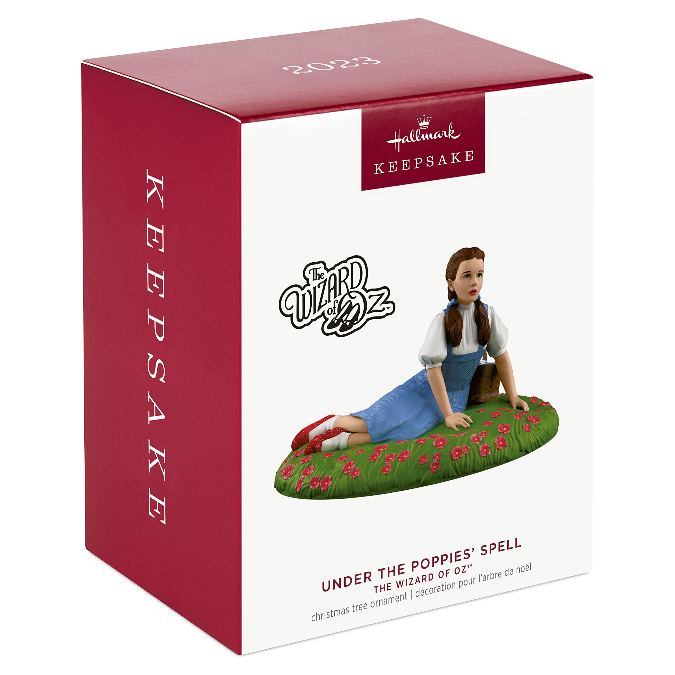 Hallmark Keepsake Hallmark Keepsake Christmas Ornament 2023, The Wizard of Oz Ornament, Under the Poppies\' Spell, Dorothy Gifts
