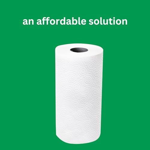 Amazon Basics Amazon Basics 2-Ply Flex-Sheets Paper Towels, 12 Basics Rolls = 32 Regular Rolls, Everyday Value with 150 Sheets per Roll