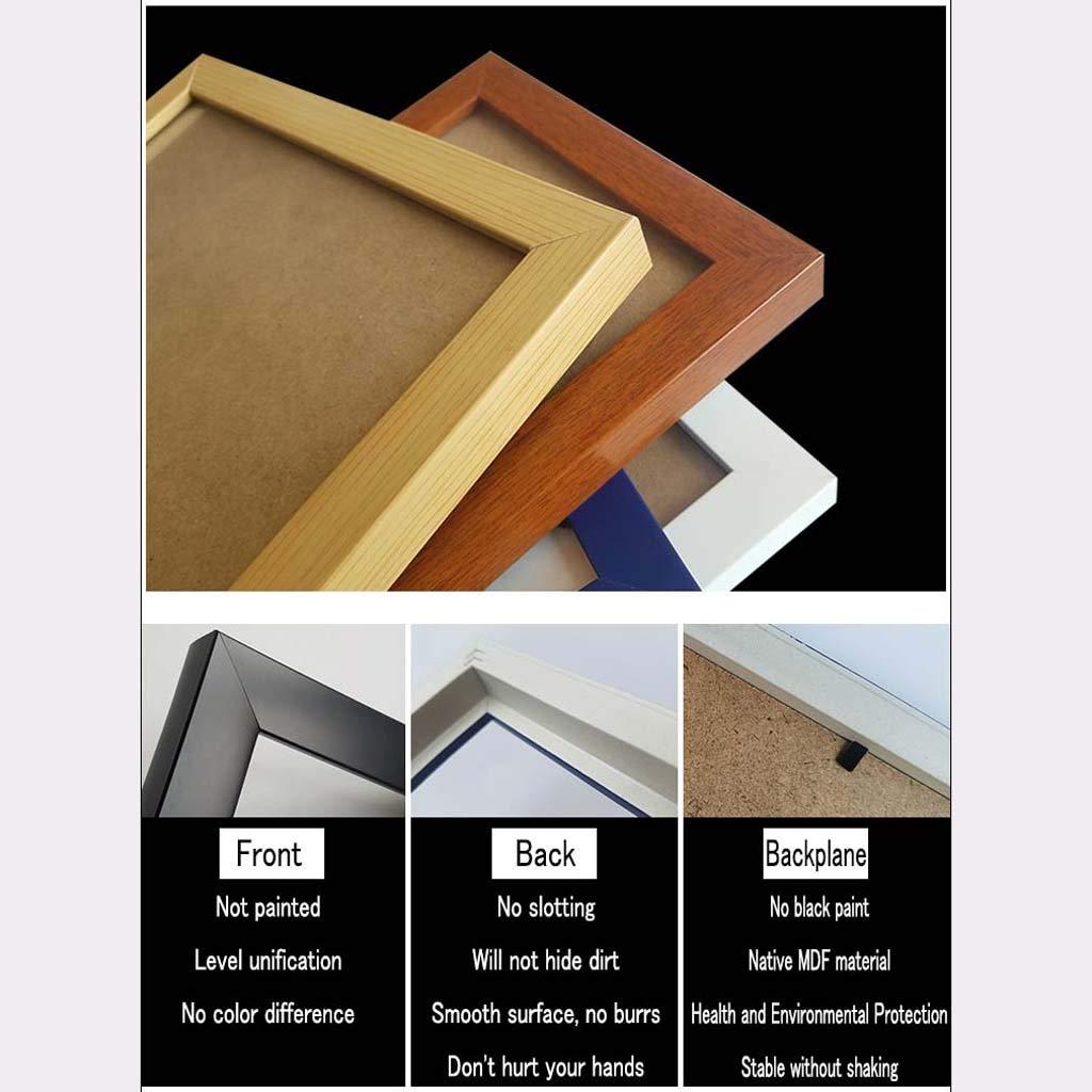 ZXW ZXW Staircase Photo Wall Set, Mix and Match Photo Frames, Decorative Clocks, 16 Photo Frames & 3 Accessories-Black