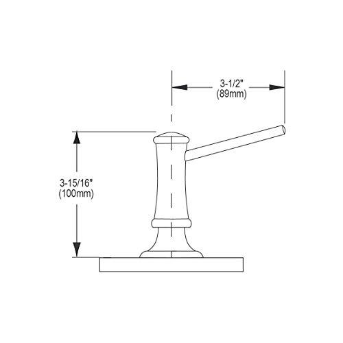 Elkay Elkay LKEC1054PN Explore Soap/Lotion Dispenser, Polished Nickel