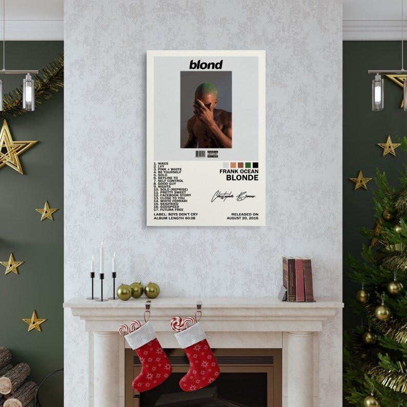 EASSL EASSL Blonde Album Cover Posters Canvas Art Poster Bedroom Decor Posters 20x30inch(50x75cm)