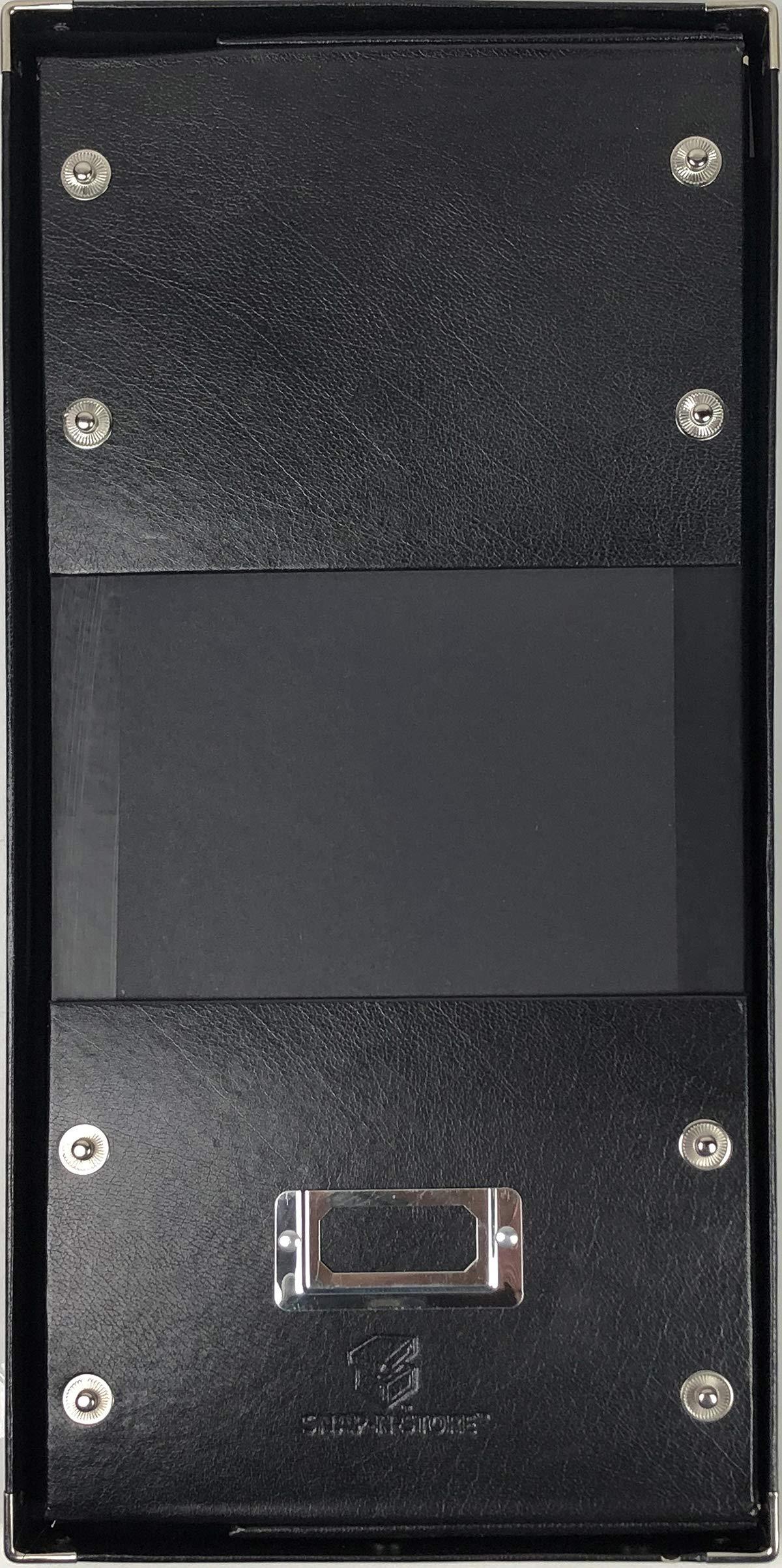 Snap-N-Store Snap-N-Store CD Storage Box - Pack of 1/2 - Durable Disc Holder with Lid to Store for Discs (1 Pack - DVD, Black)