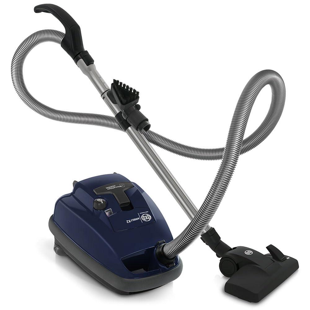 Sebo Sebo Vacuums 9679AM Airbelt K2 Kombi Canister Vacuum, Dark Blue - Corded