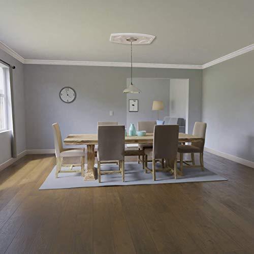 Ekena Millwork Ekena Millwork CMP26X17KY-03000 Kailey Architectural Grade PVC Contemporary Urethane Ceiling Medallions 26\"W x 17 3/8\"H x 3\"ID x 14\"C x 1\"P