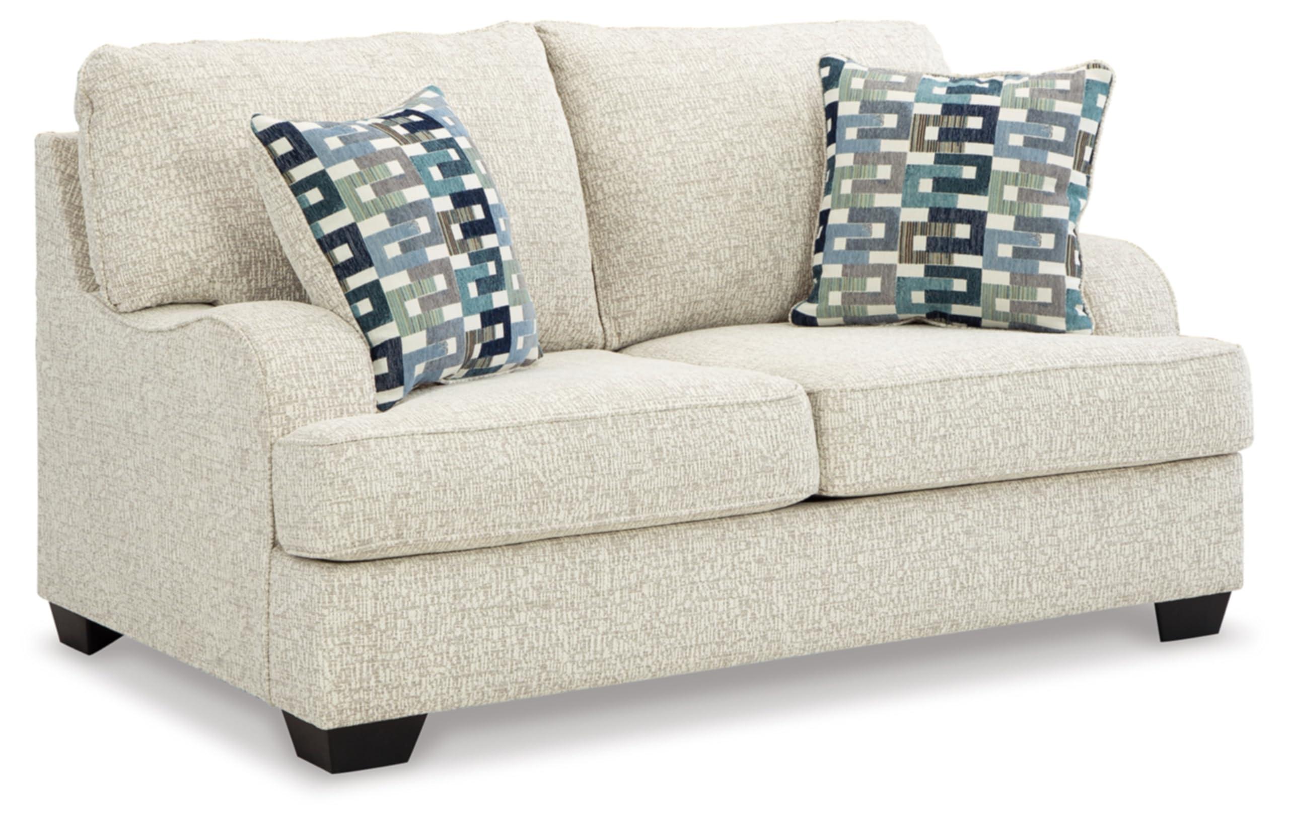 Signature Design by Ashley Signature Design by Ashley Valerano Casual Loveseat for Living Room, Beige