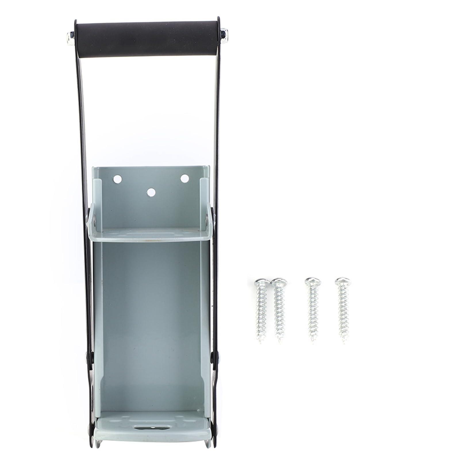 ZJchao 12oz Wall Mounted Can Crusher for Industrial Supplies Easy Handle Space Saving Fast Recycling with Iron Hardware for Spraying Plastics