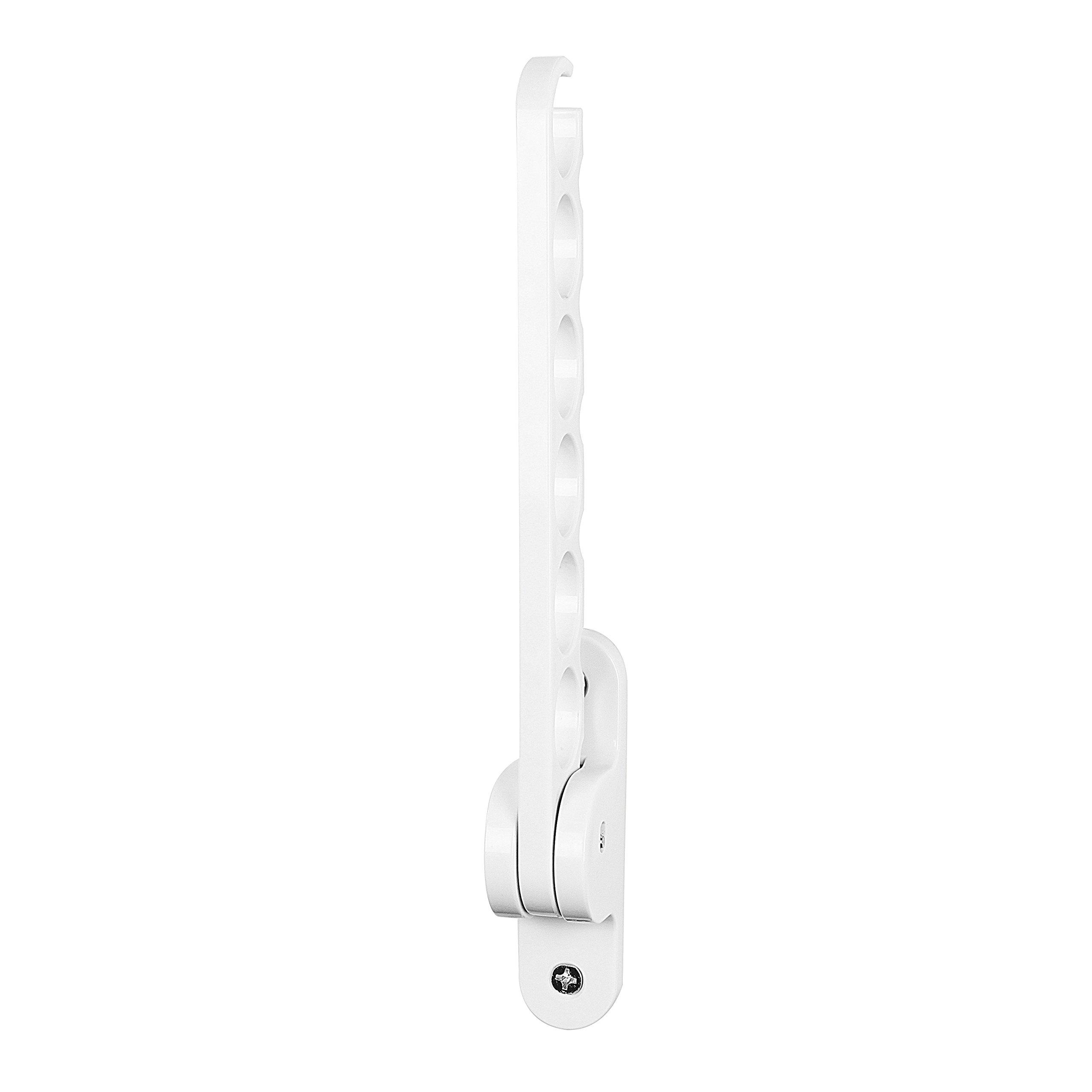 Spectrum Diversified Spectrum 35000 Diversified Wall Mount Hanger Holder Closet Organizer, White