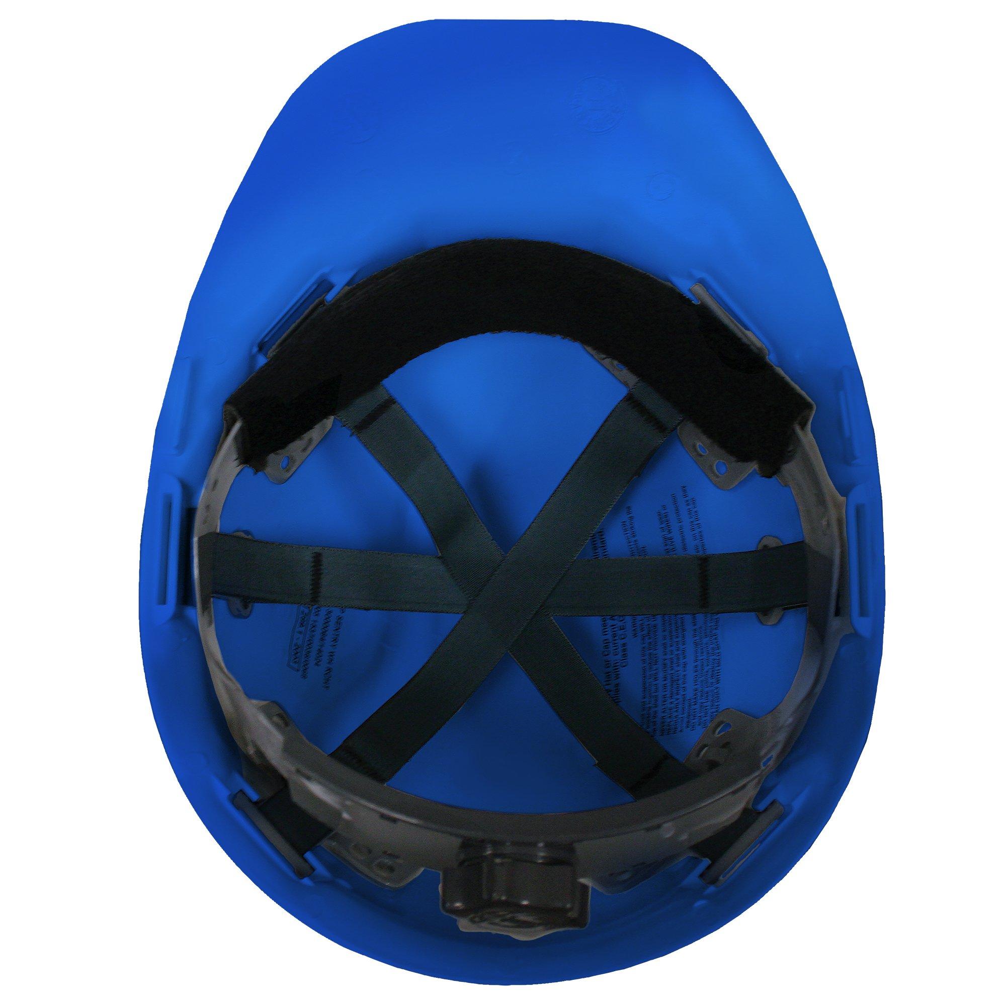 Jackson Safety Jackson Safety Sentry III Safety Hard Hat with 6-Point Ratchet Suspension - Low Profile Cap-Style HDPE - Multiple Colors (Case of 12)