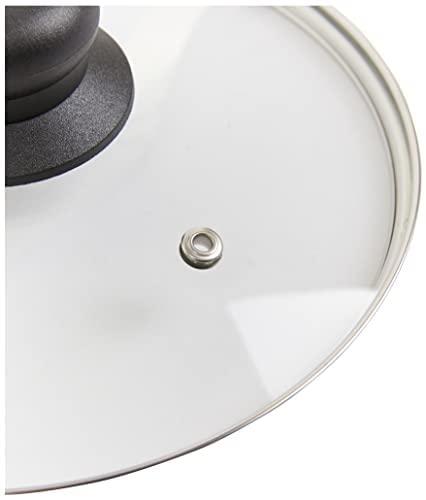 IBILI Ibili Prisma Universal Glass Lid Cover For Frying Pan, Fry Pan, Skillet, Pot, With Plastic Handle (7.87 Inches)