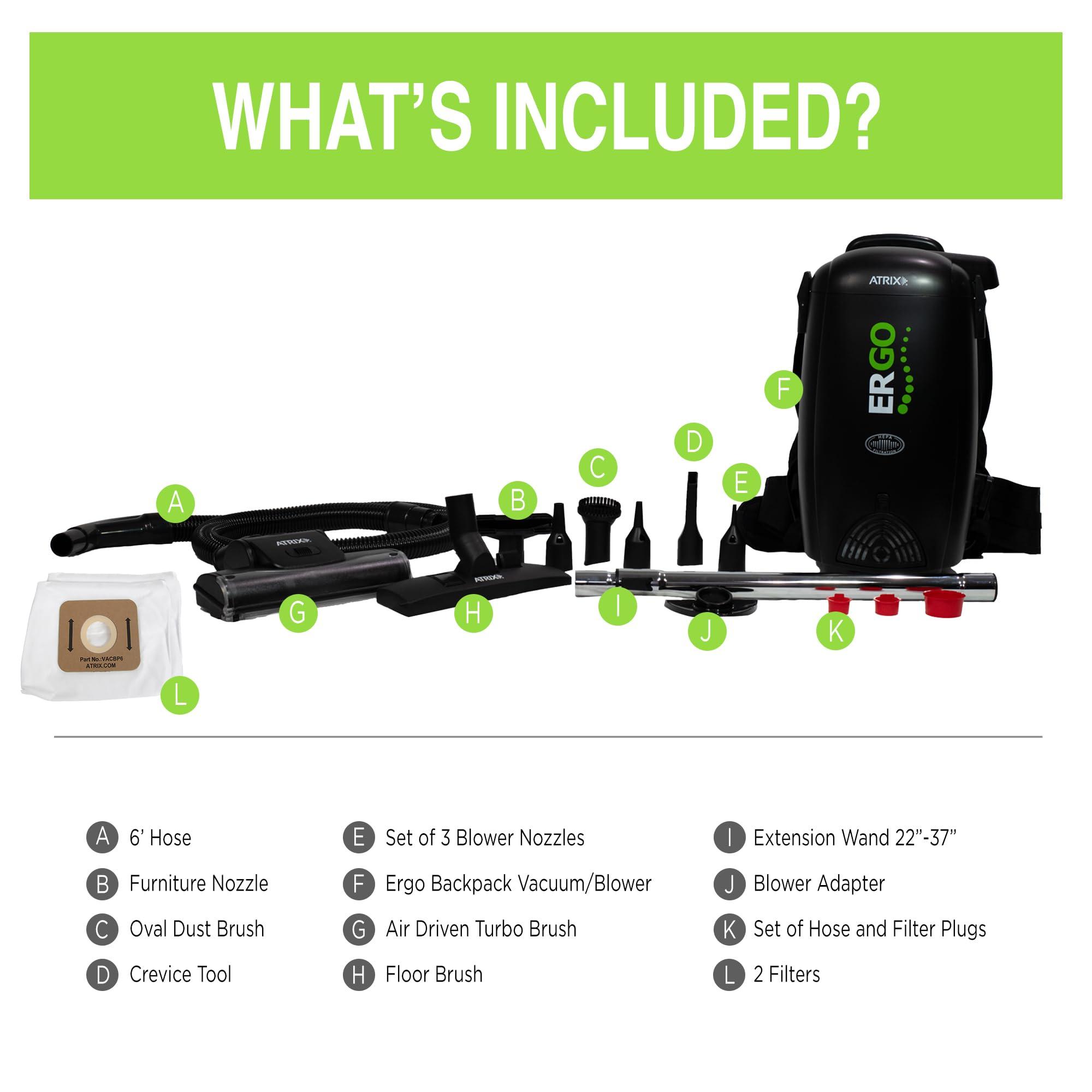 Atrix Atrix HEPA Backpack Vacuum