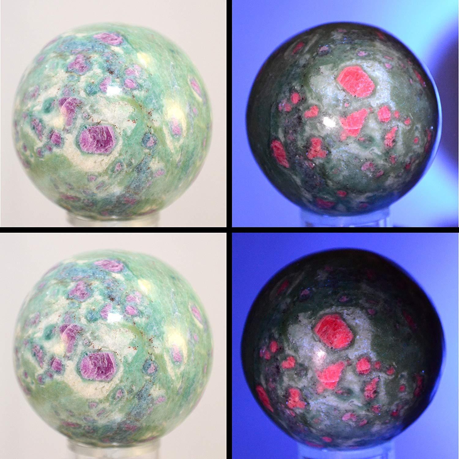 HQRP HQRP Professional 365 nM 3 Watt LED Gemstone and Mineral Inspection Identification Fluorescence Glow Flashlight Blacklight