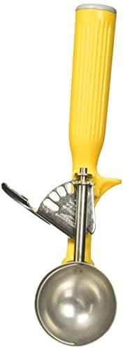 Vollrath Vollrath 1-5/8 oz Stainless Steel Disher - Size 20,Yellow