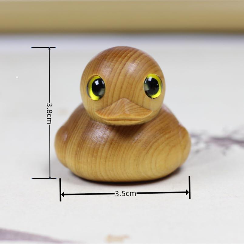 Ltahtliay Ltahtliay Wooden Animal Chinese Zodiac Figurines, Small Cute Animal Wooden Sculptures Handmade Accents Craft, Wood Craft Figurine Statue Art Small Animal for Home Office Table Decoration (1,Rat)