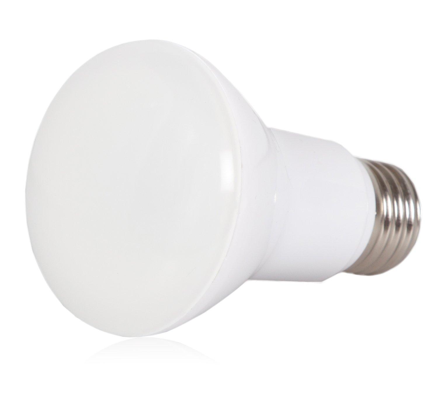 Maxxima Maxxima LED BR20 Bulbs - 50 Watt Equivalent Dimmable 7 Watt Warm White 3000K R20 LED Lightbulb, 600 Lumens, Featuring an E26 Base, Ideal for Track or Recessed Lighting - 6 Pack