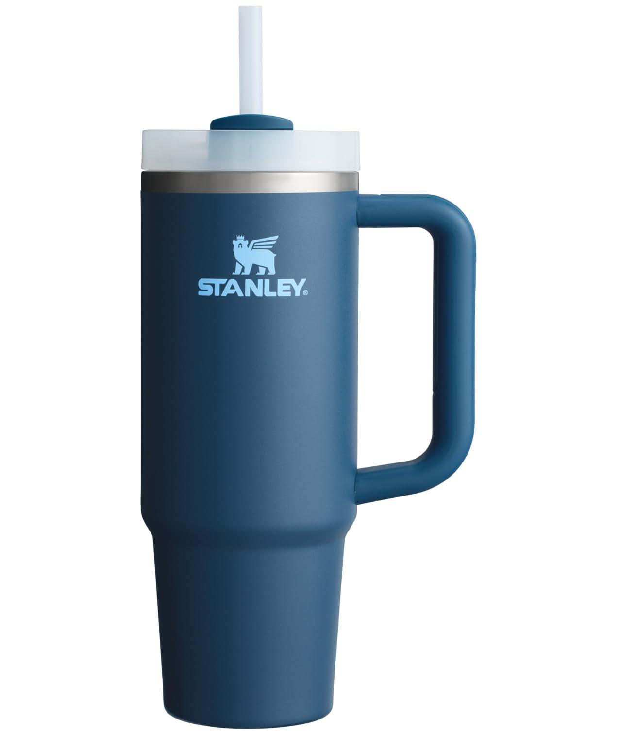 STANLEY Stanley Quencher H2.0 Tumbler with Handle & Straw 30 oz | Twist On 3-Way Lid | Cupholder Compatible for Travel | Insulated Stainless Steel Cup | BPA-Free | Stargaze