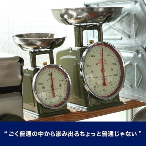 DULTON Dulton BSK8504 American Kitchen Scale, 2.2 lbs (1 kg), Saxophone 100-061 Body: Steel, Plate: Stainless Steel, China