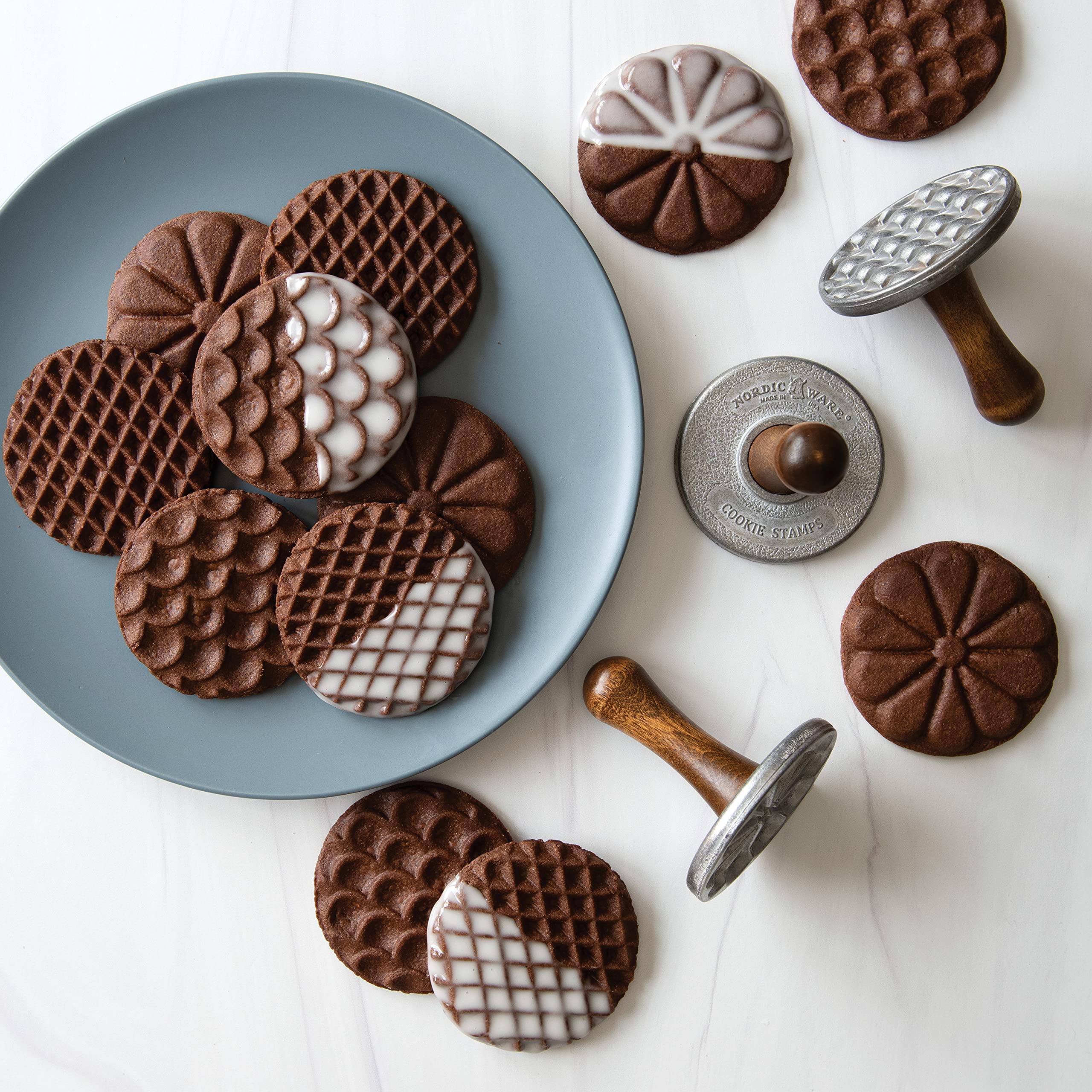 Nordic Ware Nordic Ware Geo Cast Cookie Stamps