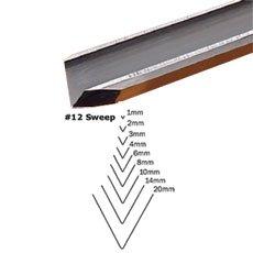 pfeil Swiss made PFEIL \"Swiss Made\" 10mm # 12 Sweep V-Parting Tool