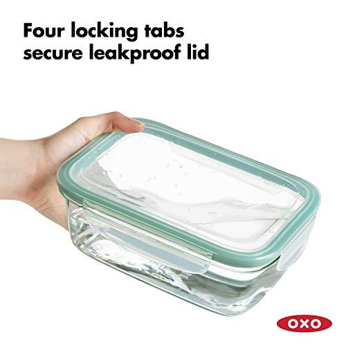 OXO OXO Good Grips 8 Cup Smart Seal Glass Rectangle Container