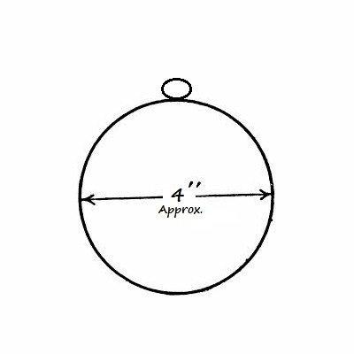 Iron Elegance Friendship Ball November 4 Inch Kugel Witch Ball by Iron Art Glass Designs