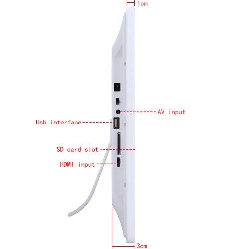 Digital photo frame Digital photo frame 17-inch Ultra-Thin HD Photo Frame Electronic Digital Photo Album Wall-Mounted Advertising Machine 1440 x 900 LED Display Screen