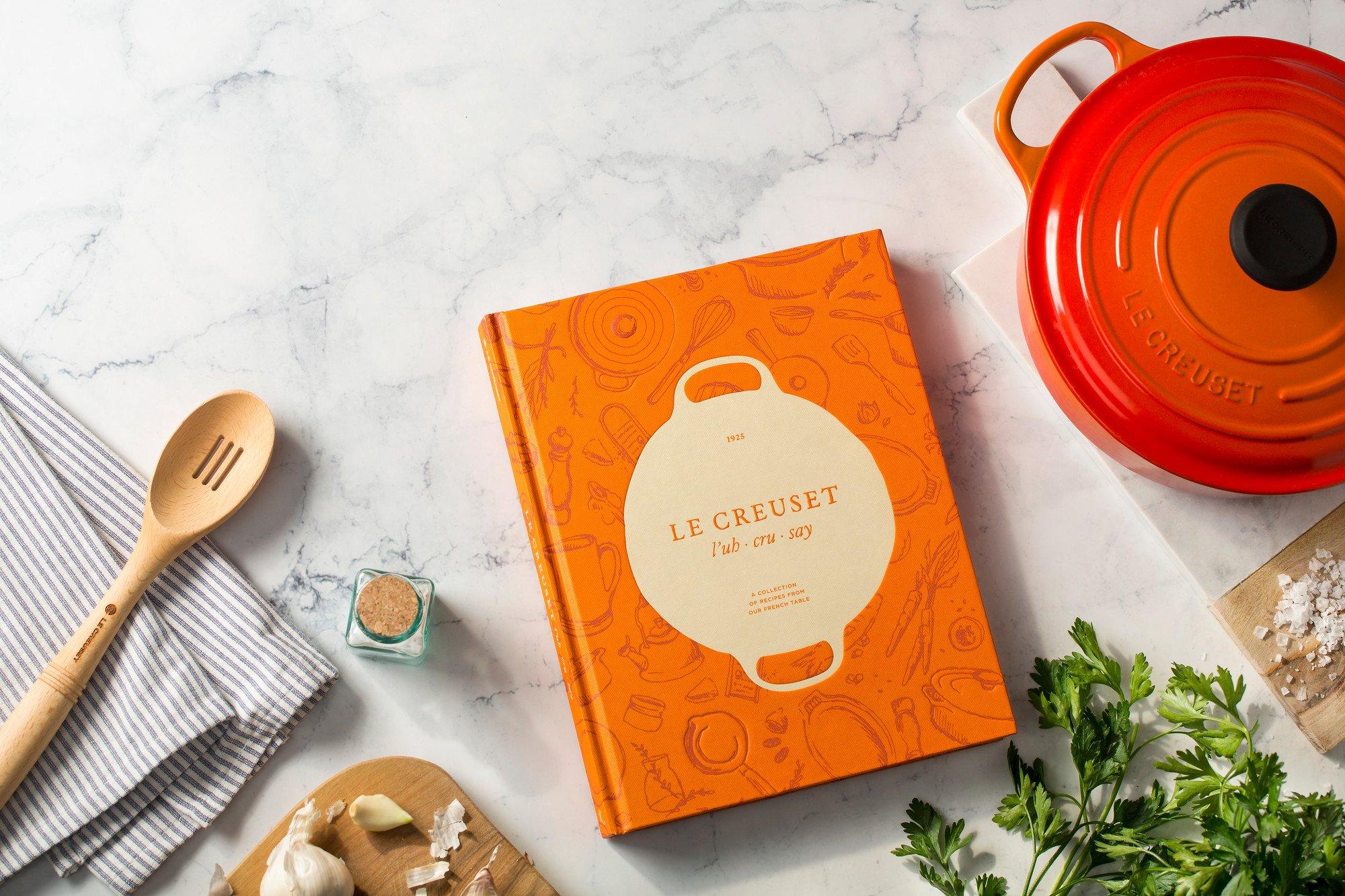 Le Creuset Le Creuset Cookbook, Orange, 8.75\" x 11\"