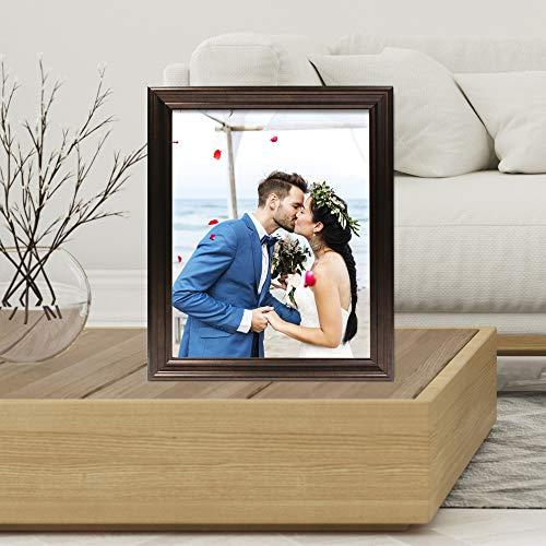 Lawrence Frames Lawrence Frames 535580 Bronze 8x10 Classic Detailed Oil Rubbed Picture Frame