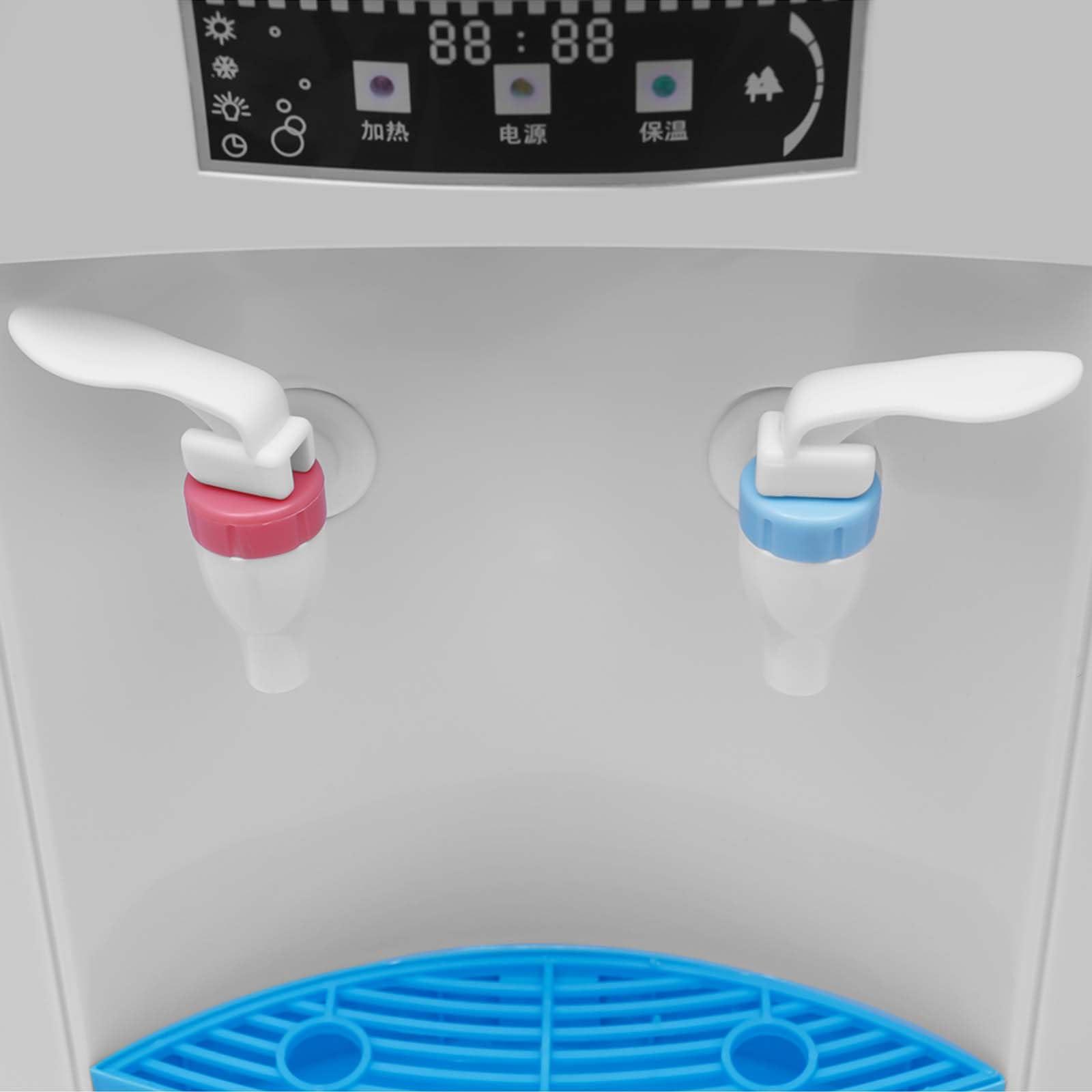 TFCFL TFCFL Hot and Cold Water Dispenser, Top Loading Water Cooler Water Dispenser Countertop Water Cooler Dispenser for 3 to 5 Gallon Bottles, Electric Water Dispenser for Office Home