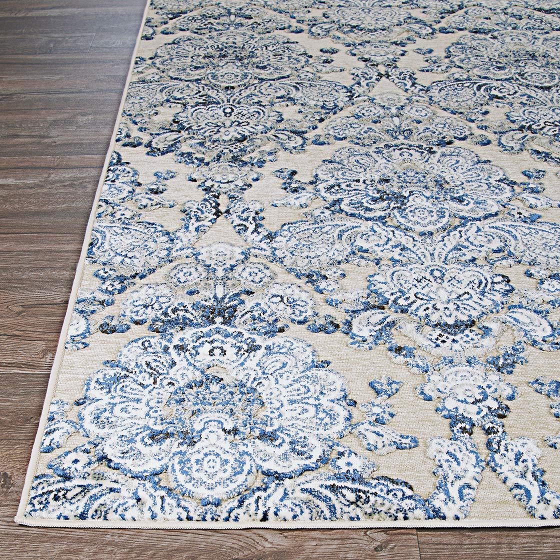 Couristan Couristan Cir Royal Gate Area Rug, 5'3" x 7'6", Lace