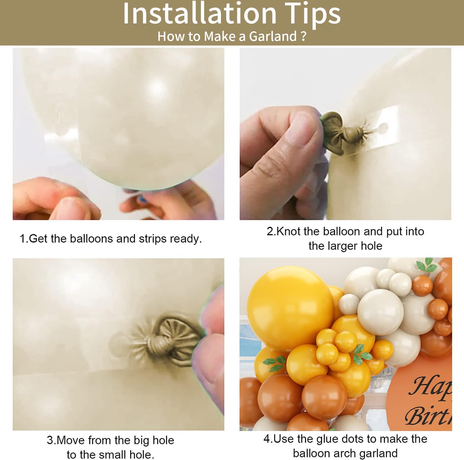 Paready Paready Black Balloon Arch Kit and 114PCS Orange Yellow Balloons Garland Arch Kit, 9FT Height and 10FT Width Adjustable with 4 Water Fillable Bag for Birthday Party Wedding Baby Shower Decor