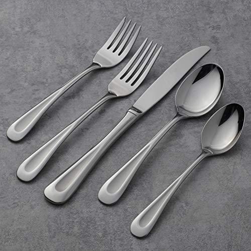 Oneida Oneida Satin Sand Dune Flatware, 45 Piece, Multi