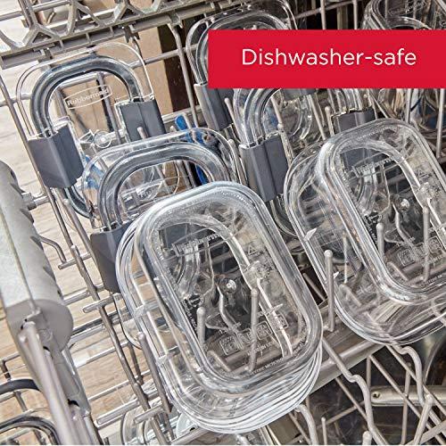 Rubbermaid Rubbermaid Brilliance BPA Free 44-Piece Food Storage Containers Set, Airtight, Leak-Proof, with Lids for Meal Prep, Lunch, and Leftovers