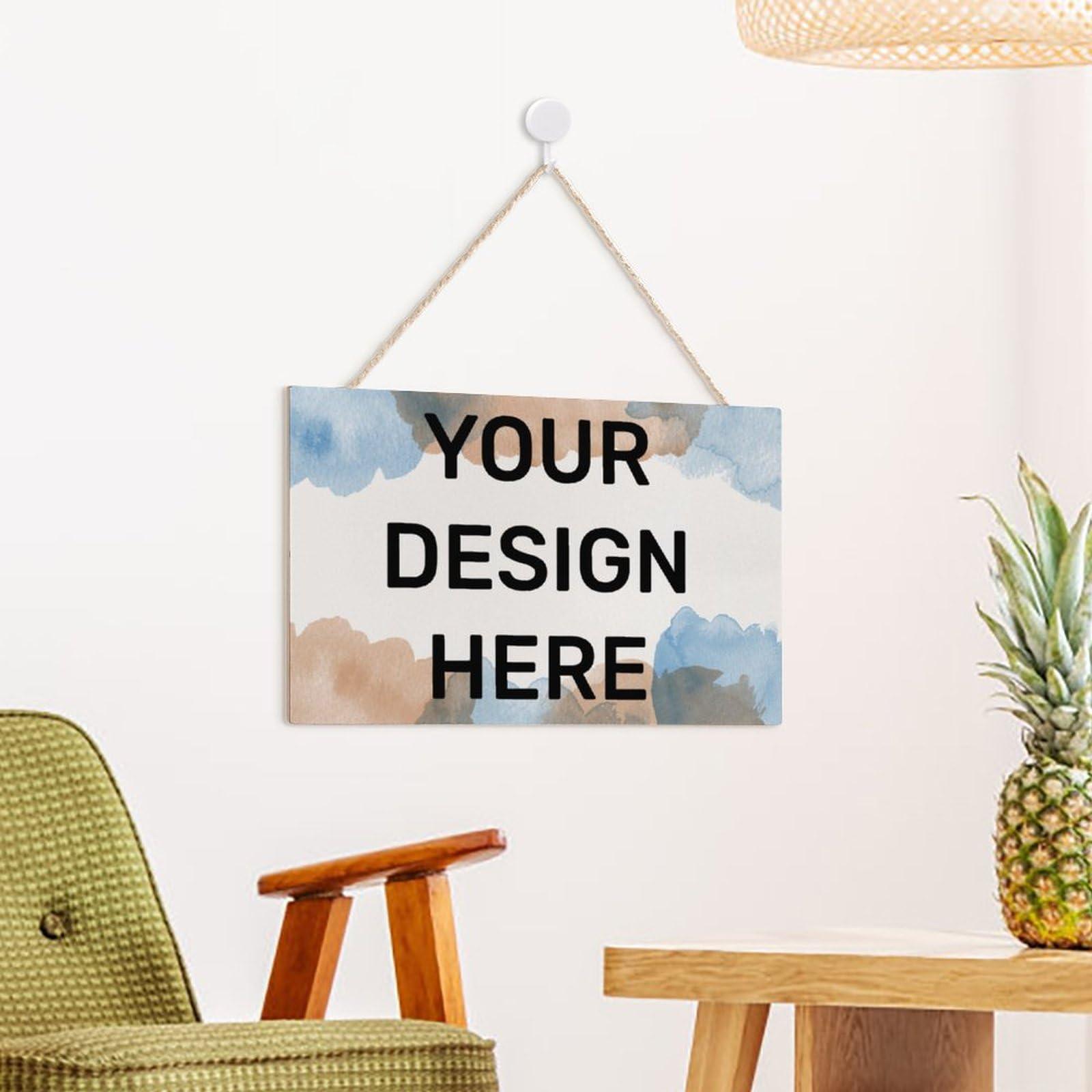 ziffand74154 Family Name Sign, Custom Wood Sign, Personalized Bar Sign, Last Name Pallet Sign, Wedding Gift, Rustic Farmhouse Home Wall Decor, Personalized Wood Signs, Customized Gifts, 10x16