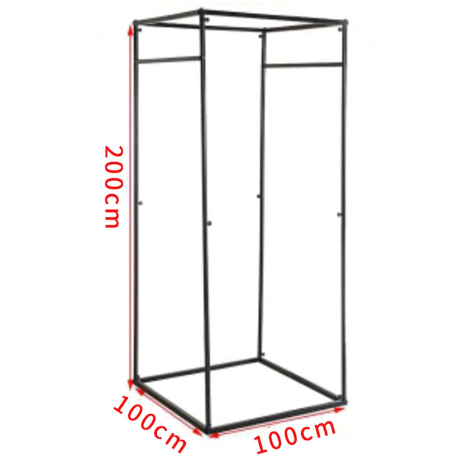 XUEHONG001 XUEHONG001 Clothing Store Fitting Room, Temporary Locker Room, Simple Detached Changing Room for Shopping Malls Office Outdoor Stall, Privacy Protection Blackout Curtain Kit