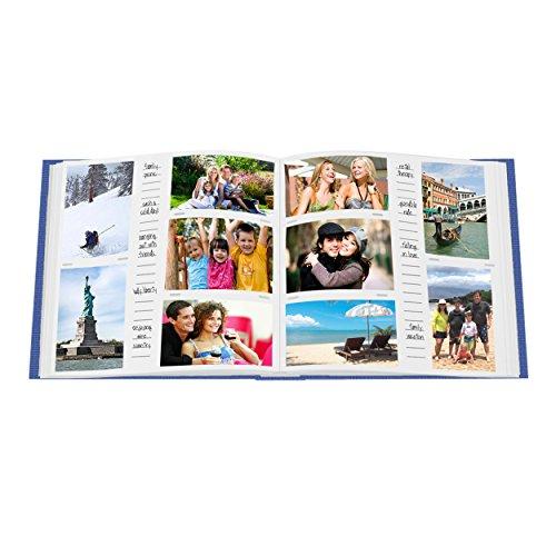 Pioneer Photo Albums Pioneer Photo Albums DA-500CBF/SB Extra Large Capacity Photo Album, 500 Pocket 4x6, Sky Blue