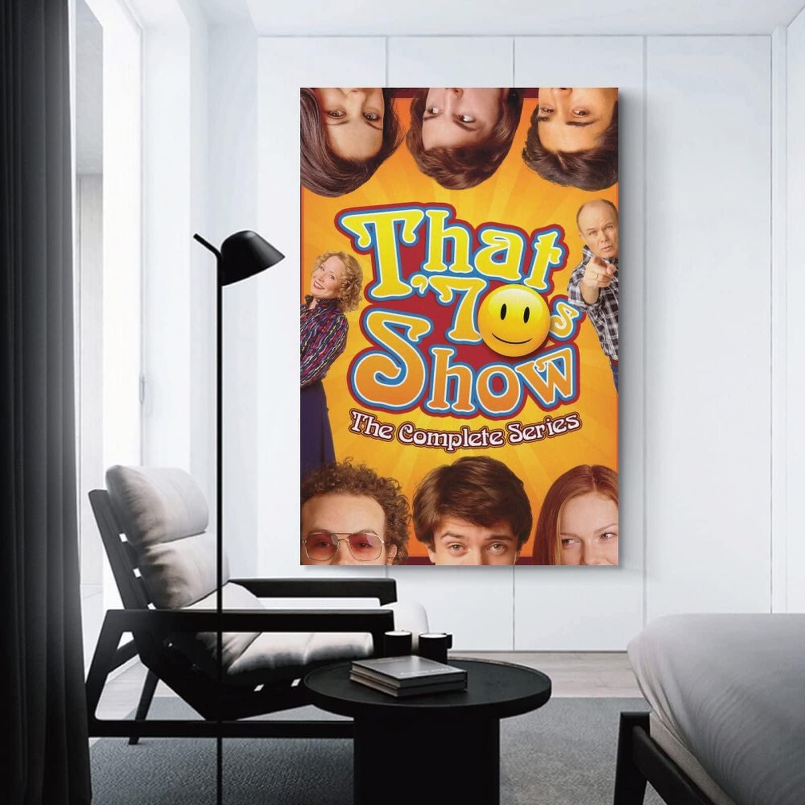 BEBUSH That \'70s Show Movie Poster Room Aesthetic Poster Movie 70s Show Art Prints Wall Decor (11) Canvas Painting Posters and Prints Wall Art Pictures for Living Room Bedroom Decor 20x30inch(50x75cm) Unfra