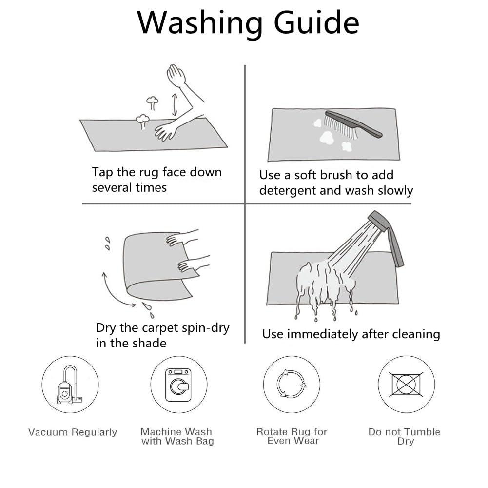 CALLNA Luxury Black Gold Marble Area Rug, Abstract Gilt Textured Line Art Machine Washable Large Rugs, with Anti-Slip Easy Clean Carpet for Living Room Bedroom Kitchen Dining Room Home Office-4' x 5'