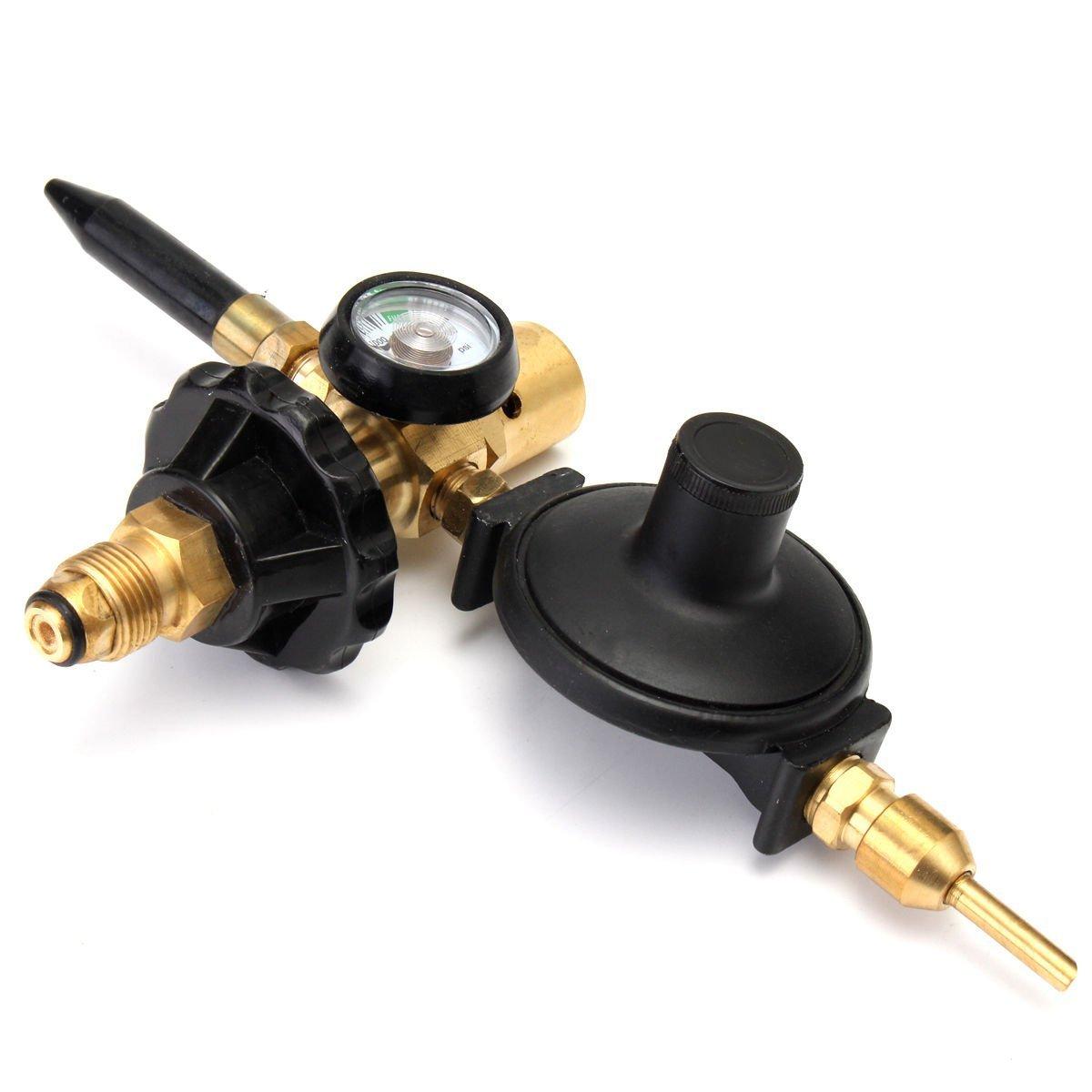 PMU PMU Balloon Inflator Dual Mylar and Latex Balloon Filler Valve (With Auto Foil Balloon Shut Off Valve) Pkg/1