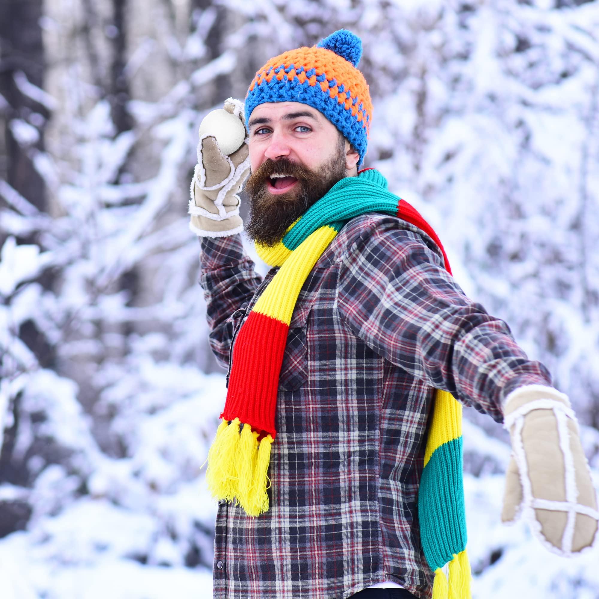 Elcoho Elcoho 100 Pieces 2 Inch Fake Snow Fight Ball Artificial Snow Toss Ball Fake Winter Snow Fight Ball Fluffy Fun Stress Toys for Xmas Party Supplies Winter Snowball Fight Games Indoors