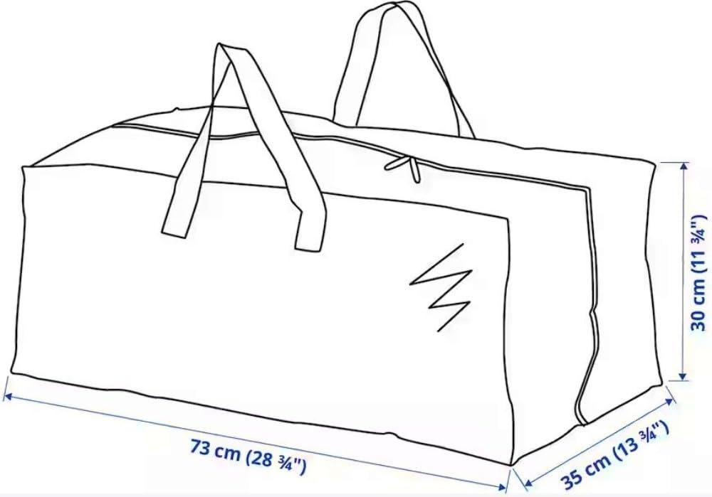 IKEA Ikea Frakta Storage Bag - Blue (10)