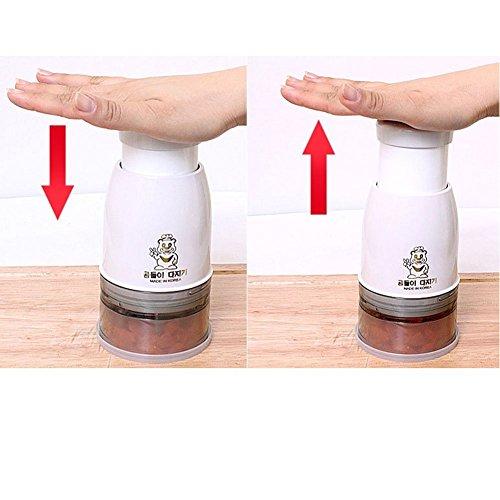 Gomdoli Vegetable Chopper Slicer Food Chopper Korean TV Home Shopping Product (Pink)