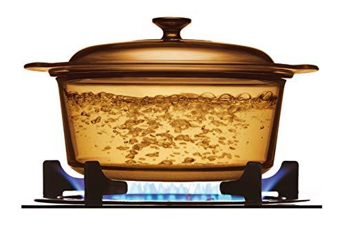 Visions Visions 5L Round Dutch Oven With Glass Lid/Cover