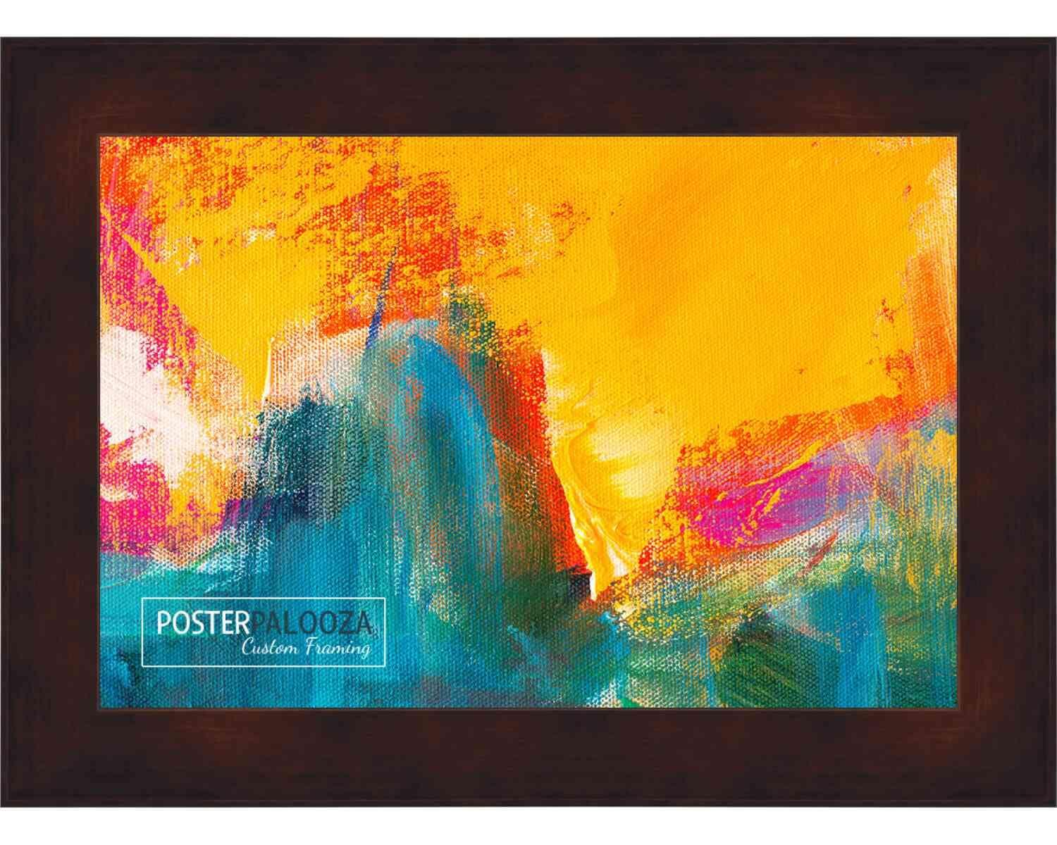 ArtExpert ArtExpert Seasons Greetings Pot by Cindy Jacobs - 32 x 24 Premium Gallery Stretched Canvas Ready to Hang