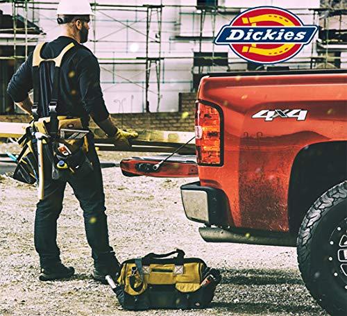Dickies Dickies 4-Piece Carpenter's Rig, Padded Tool Belt Suspenders, Cooling Mesh, Tool Belt, Steel Buckle, Grey/Tan, 3.8 lb.