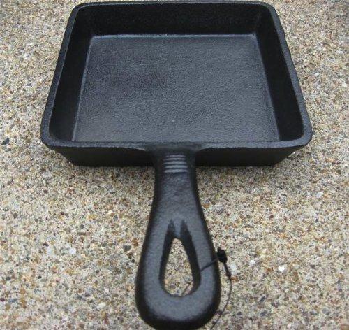Old Mountain Old Mountain Square Single Serve Cast Iron Skillet - Preseasoned Set of 6