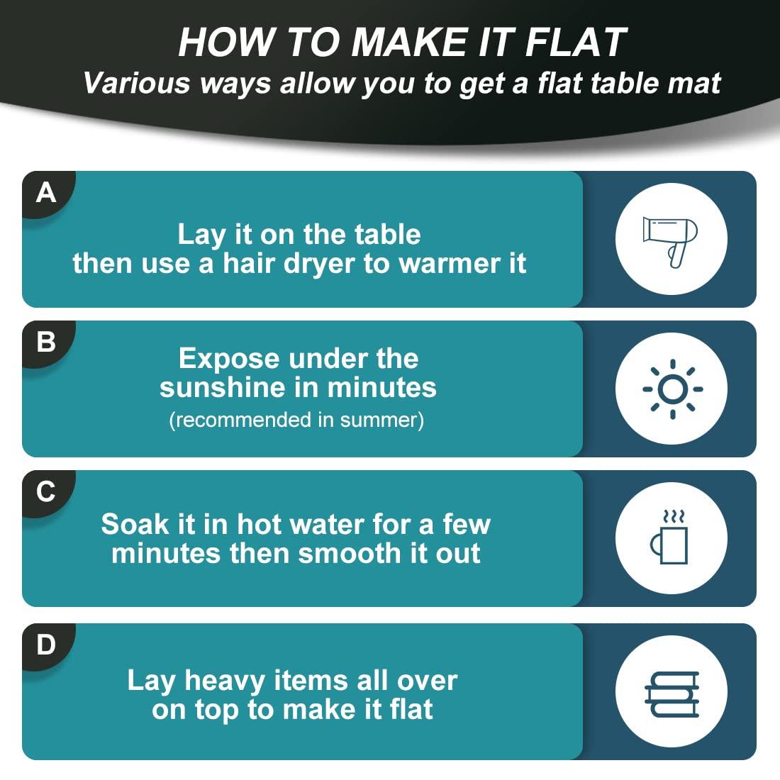 Nietaesat 1.5mm Thick Clear PVC Table Cover Protector Transparent Vinyl Table Pad for Wedding Party Buffet Table Garden Table Patio Table Water Heat Resistant Wipeable Non-slip 38x64\" Crystal Desktop Protector