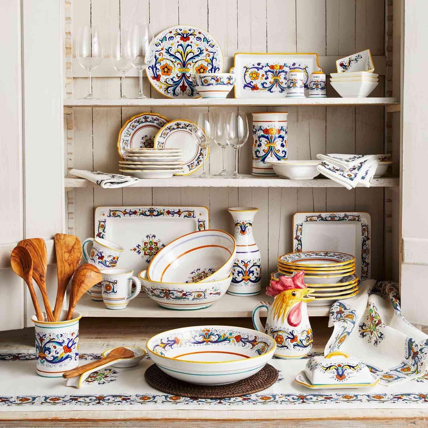 Sur La Table Sur La Table Nova Deruta Utensil Holder, White